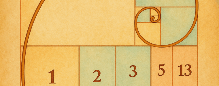 Labyrinth * Abbildung einer Fibonaccifolge * Zahlensymbolik