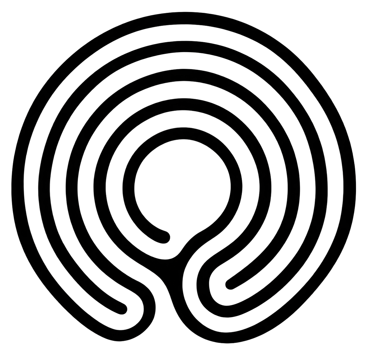 Logo der Frauenloge Labyrinth Freimaurerinnen in Bremen